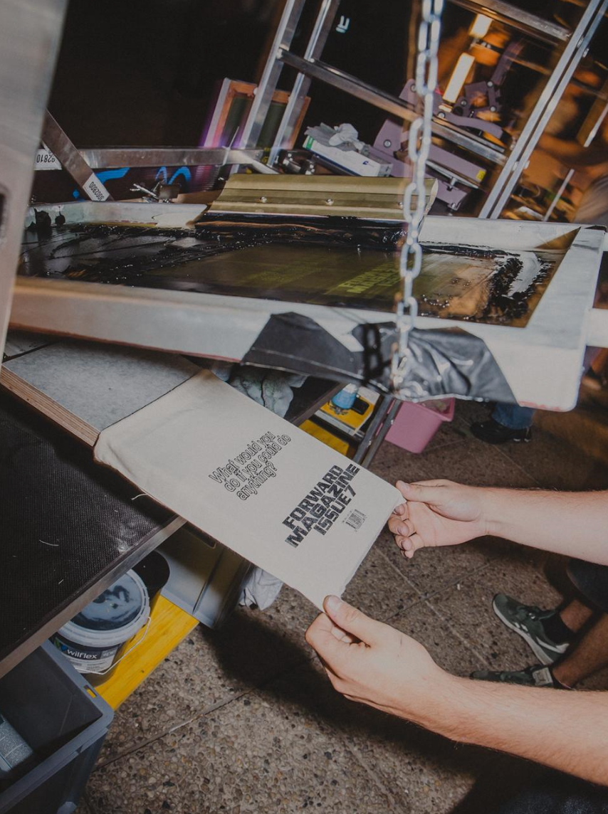 werc Printshop: Forward Festival Berlin